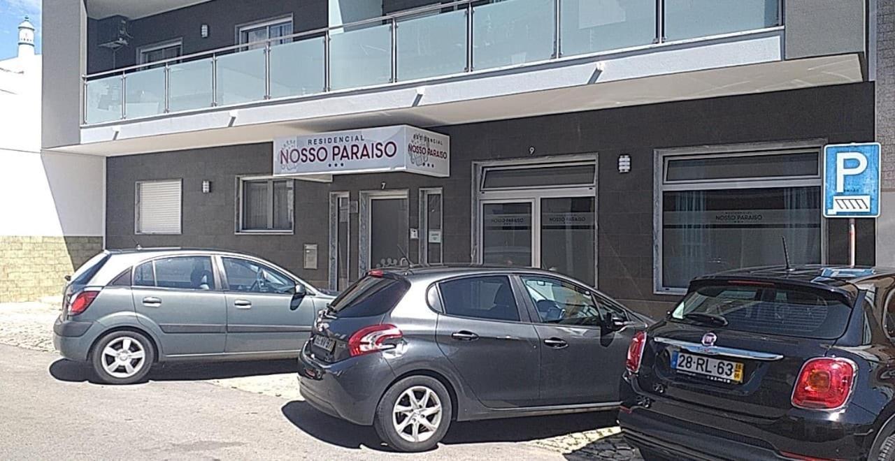 Residencial Nosso Paraiso Panzió Quarteira Kültér fotó